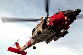 Coast Guard Medevac Jayhawk Helicopter